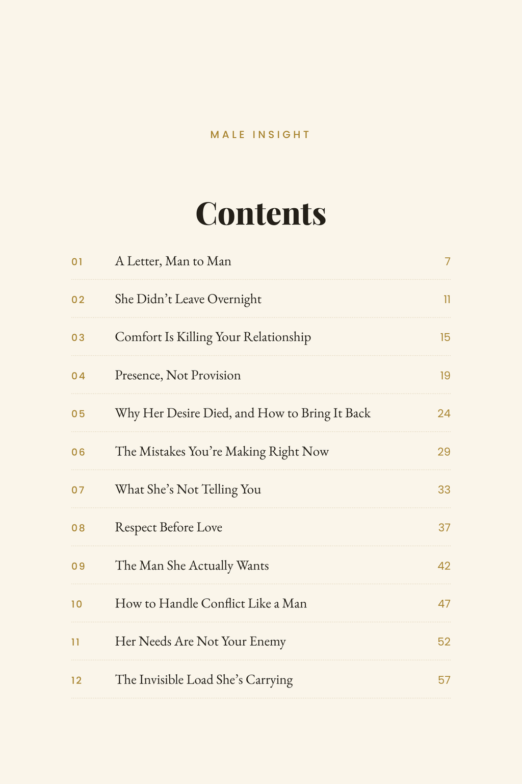 Before She's Gone - Male Insight (eBook)