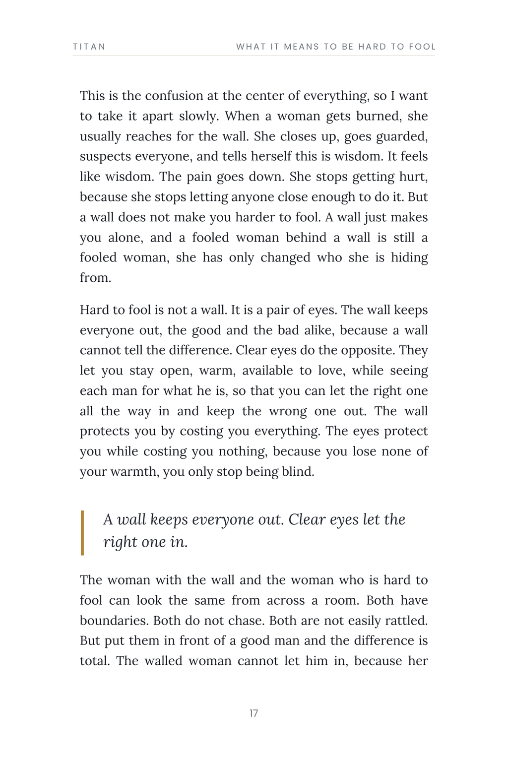 Hard to Fool (For Her) - Titan Standard eBook