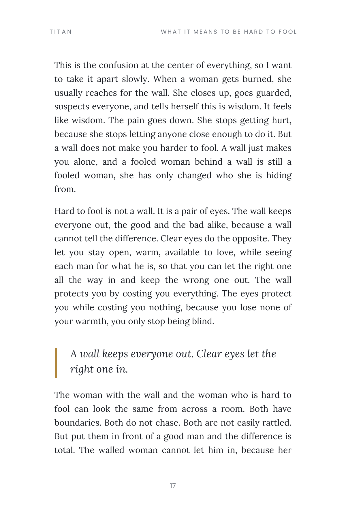 Hard to Fool (For Her) - Titan Standard eBook