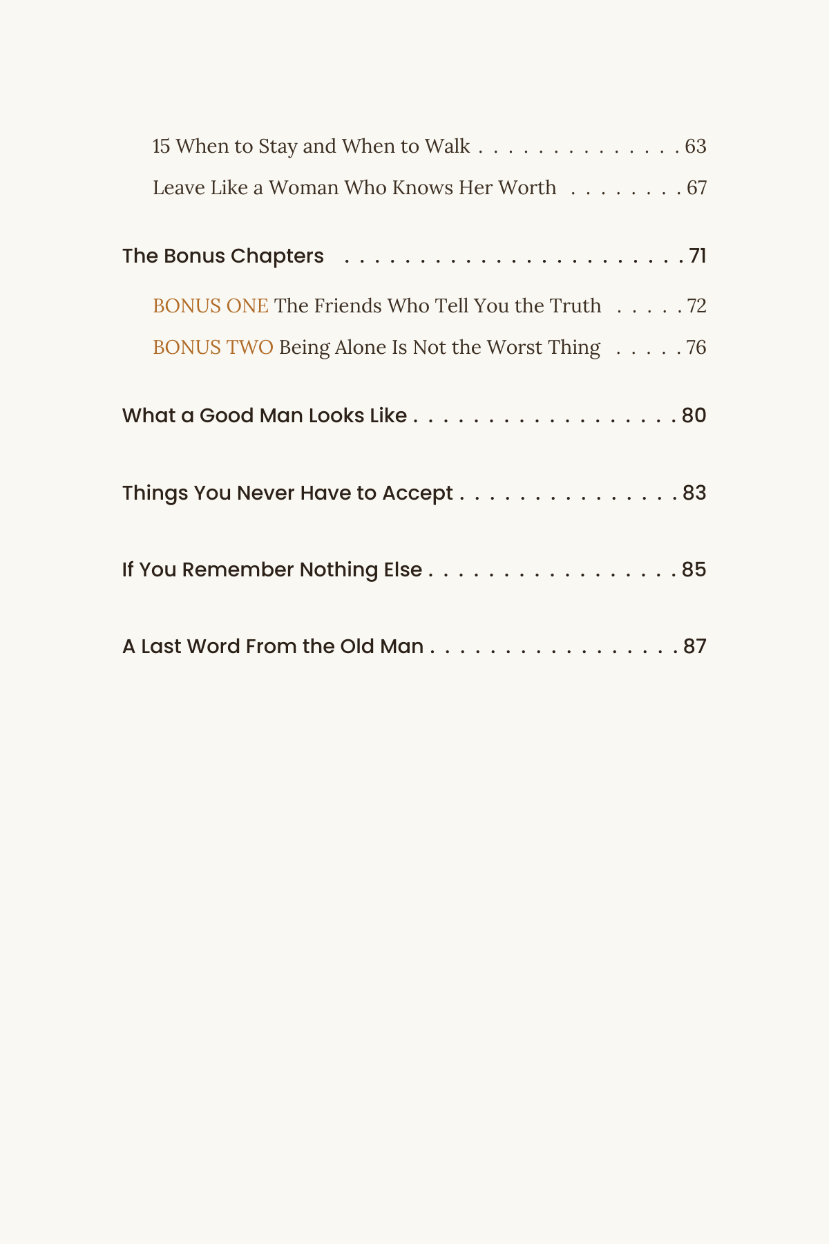 Do Not Beg to Be Loved (For Her) - Roots & Truths eBook
